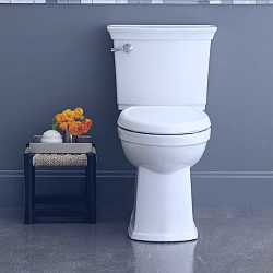 American Standard Optum VorMax Complete Tall Height 2-piece 1.28 GPF  Elongated Toilet in White with Slow Close Seat 707AA101.020 - The Home Depot